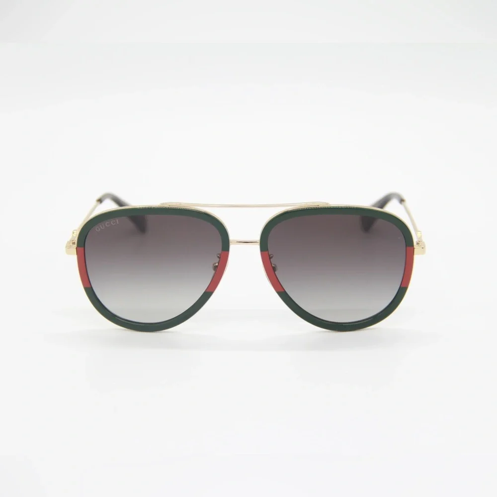 NEW GUCCI GG0062S 003 UNISEX AVITOR SUNGLASSES GUCCI GG 0062S 003